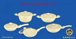 10pcs forge aluminum cookware set