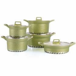 10pcs aluminum cookware set