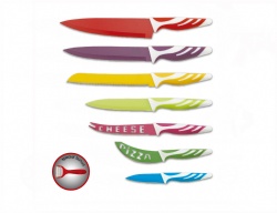 7pcs knife set with ceramic peeler