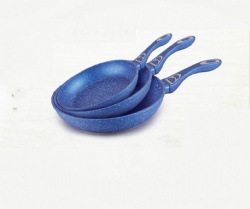 3pcs speckled fry pan set