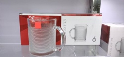 6pcs glass tumbler