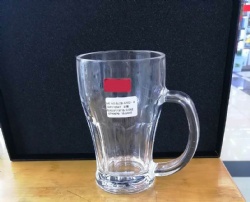 2pcs glass mug