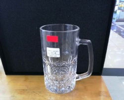 2pcs glass mug