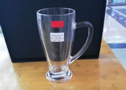 2pcs glass mug