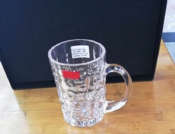 2pcs glass mug