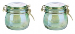 2pcs galss jar set