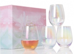 4pcs galss tumbler set