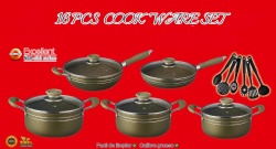 16pcs aluminum cookware set