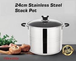 10pcs stainless steel stock pot set