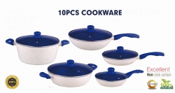 10pcs forge aluminum cookware set