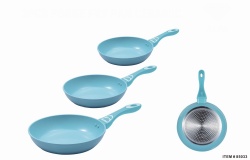 3pcs ceramic fry pan set