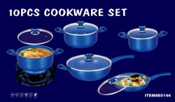 10pcs aluminum cookware set