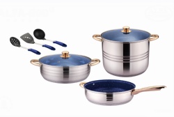 8pcs stainless steel cookware set