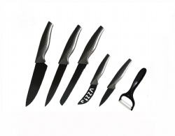 5pcs knife set with ceramic peeler